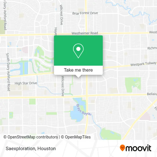 Saexploration map