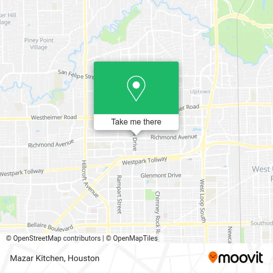 Mazar Kitchen map