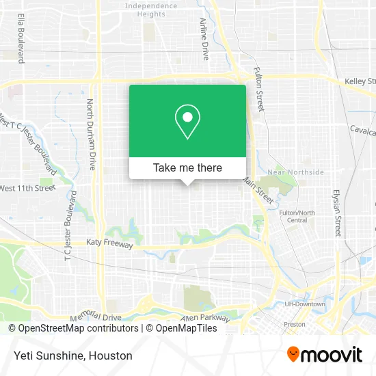 Yeti Sunshine map