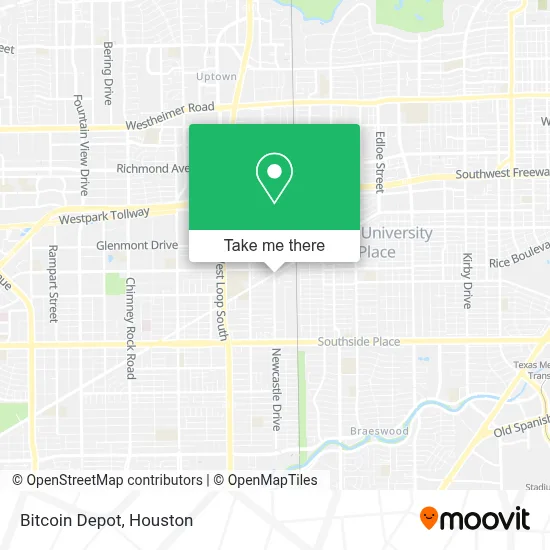 Bitcoin Depot map