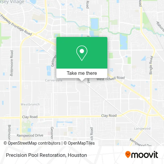 Precision Pool Restoration map