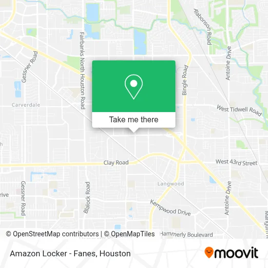 Amazon Locker - Fanes map