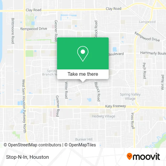 Stop-N-In map