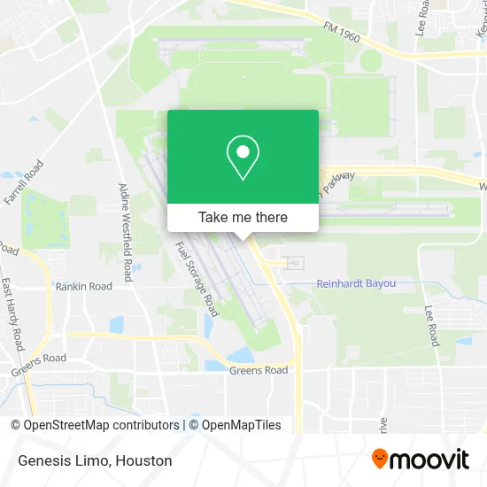 Genesis Limo map