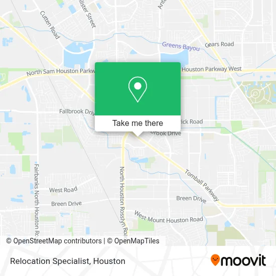 Relocation Specialist map