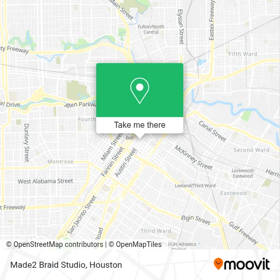 Made2 Braid Studio map