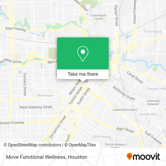 Move Functional Wellness map