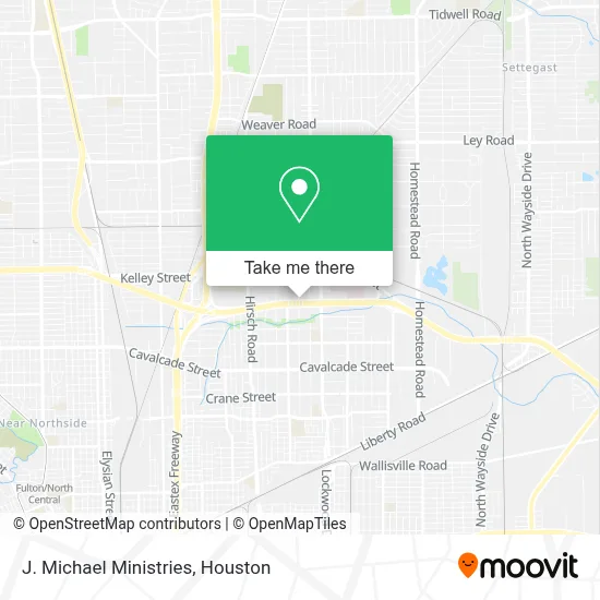 J. Michael Ministries map