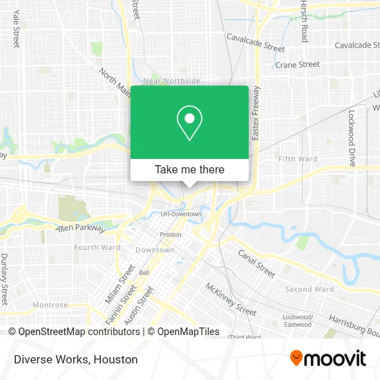 Diverse Works map