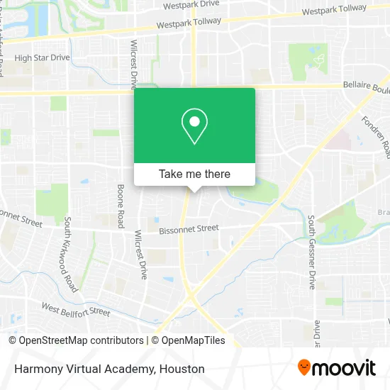 Harmony Virtual Academy map