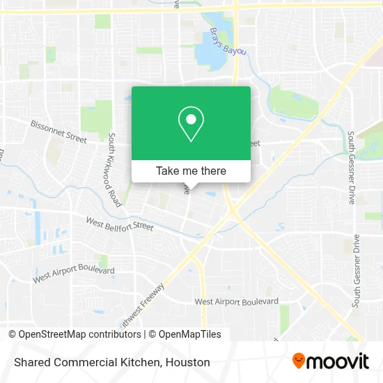 Shared Commercial Kitchen map