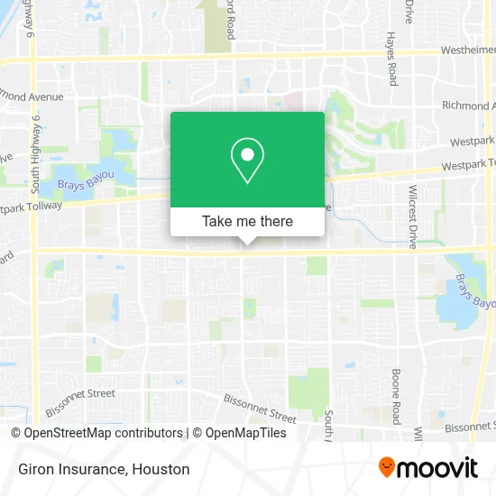 Giron Insurance map