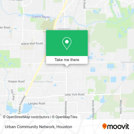 Urban Community Network map