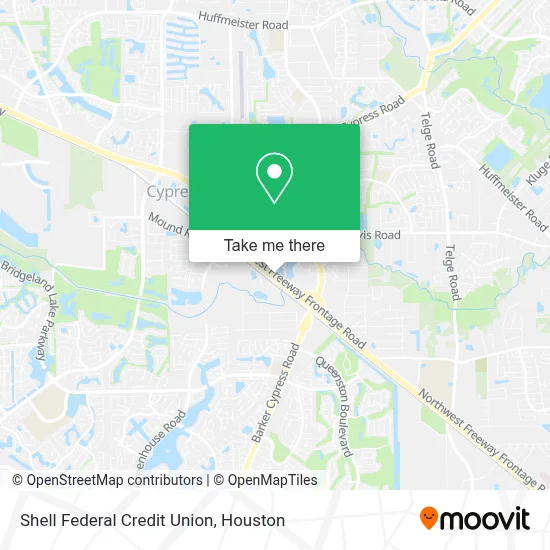 Mapa de Shell Federal Credit Union