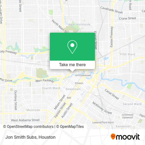 Jon Smith Subs map