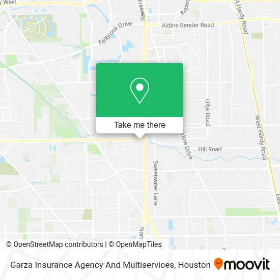 Garza Insurance Agency And Multiservices map