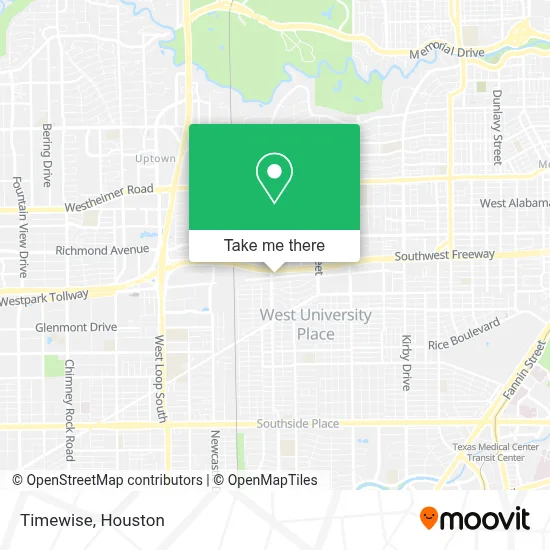 Timewise map