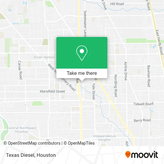 Texas Diesel map