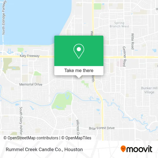 Rummel Creek Candle Co. map