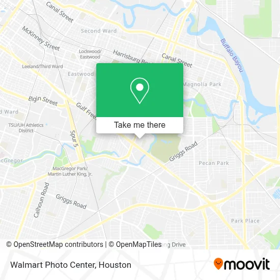 Walmart Photo Center map