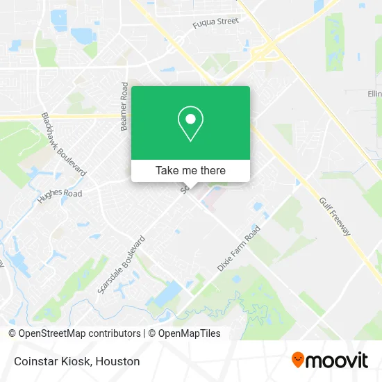 Coinstar Kiosk map