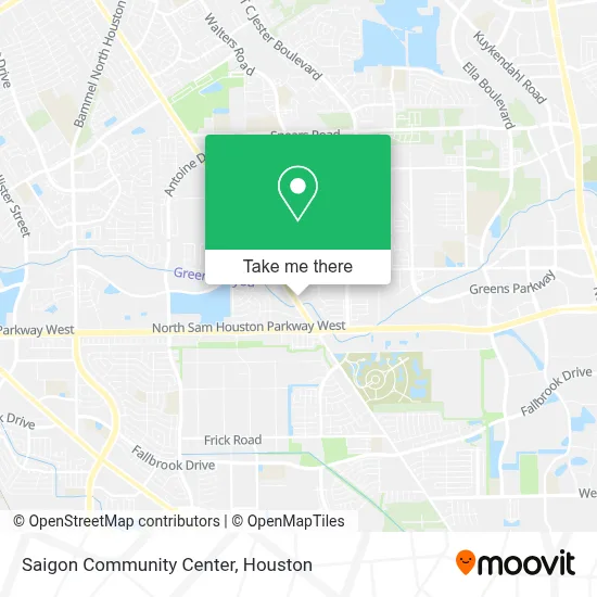 Saigon Community Center map