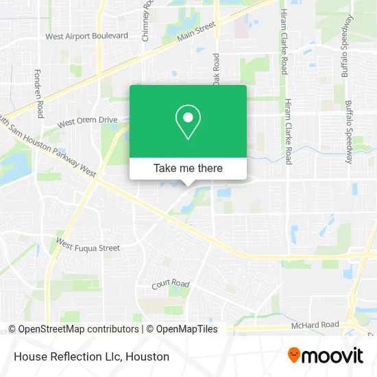 House Reflection Llc map