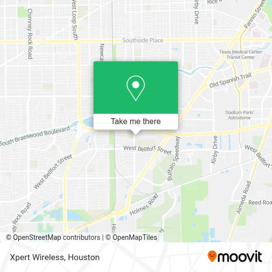 Xpert Wireless map