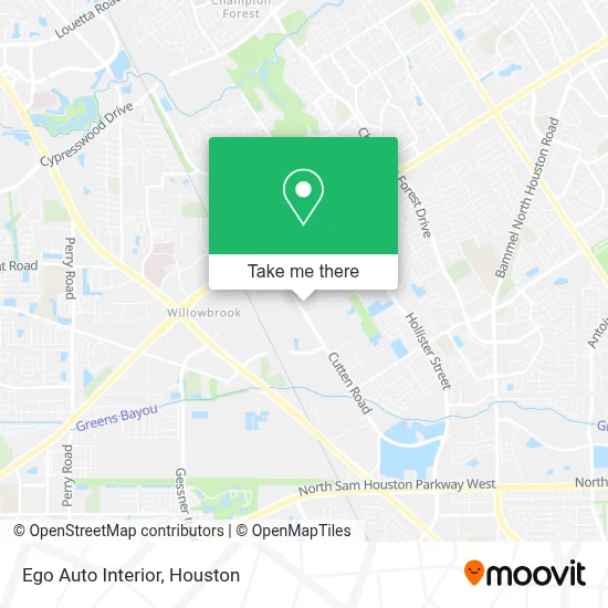 Ego Auto Interior map
