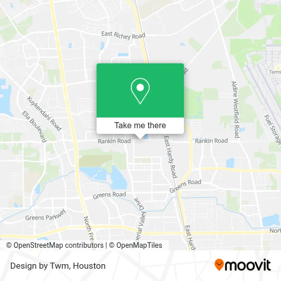 Design by Twm map