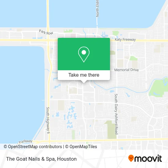 The Goat Nails & Spa map