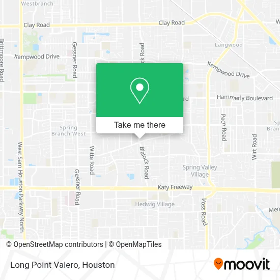 Long Point Valero map