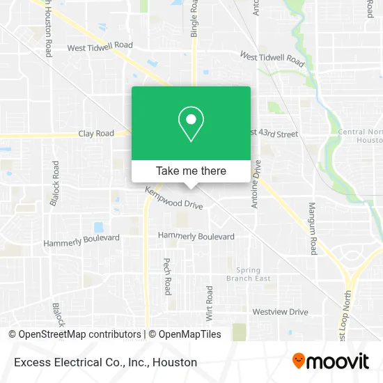 Excess Electrical Co., Inc. map