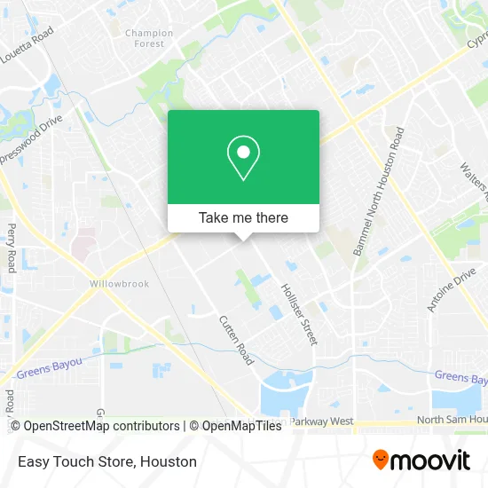 Easy Touch Store map