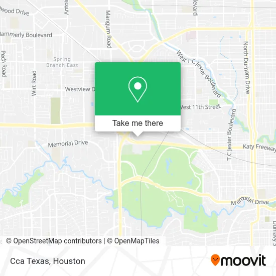 Cca Texas map