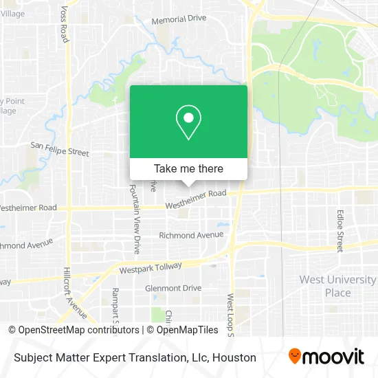Subject Matter Expert Translation, Llc map