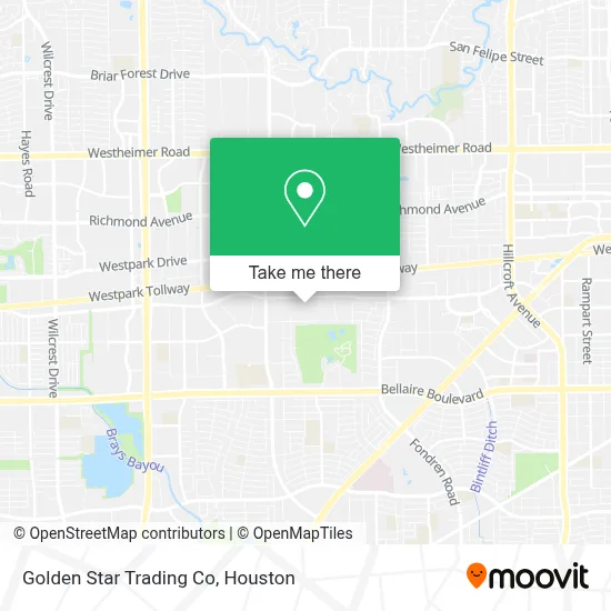 Golden Star Trading Co map