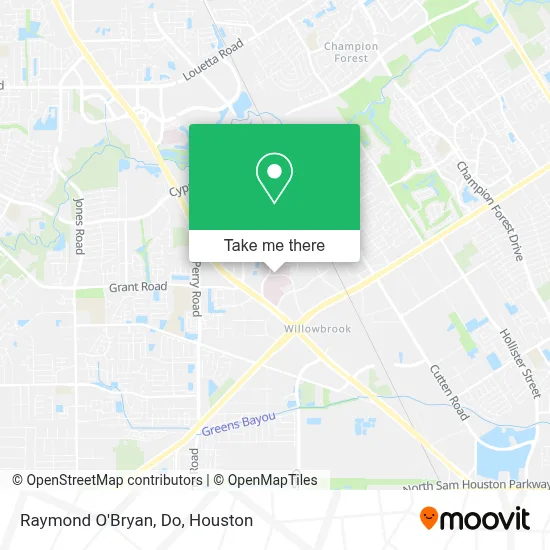 Raymond O'Bryan, Do map