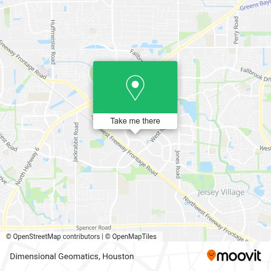 Dimensional Geomatics map
