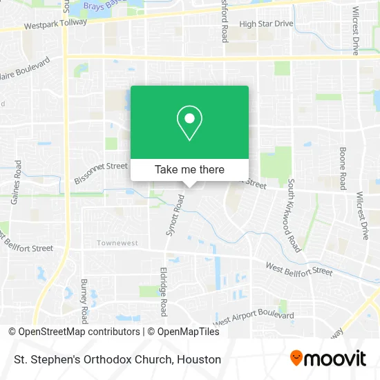 St Stephens Orthodox Church map