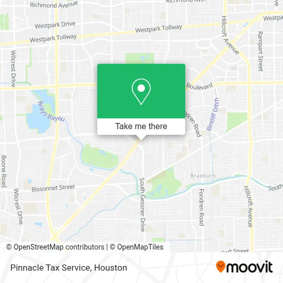 Pinnacle Tax Service map