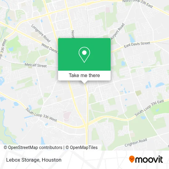 Lebox Storage map