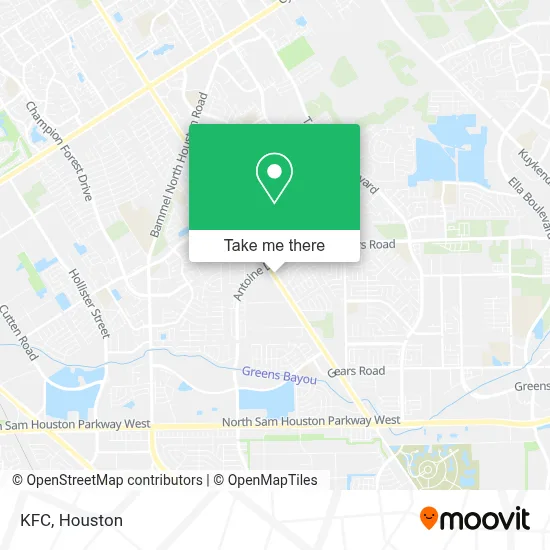 Kfc map