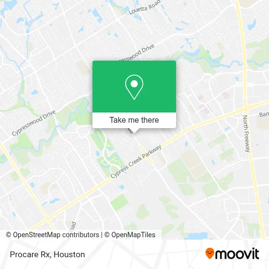 Procare Rx map