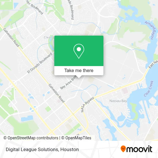 Digital League Solutions map
