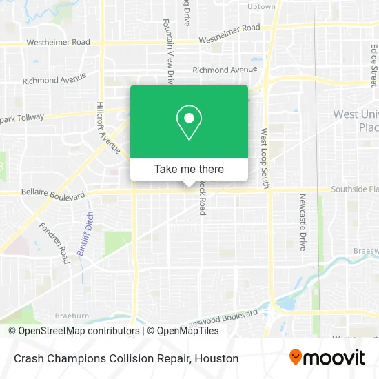 Crash Champions Collision Repair map