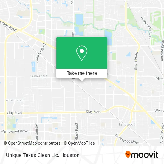 Unique Texas Clean Llc map