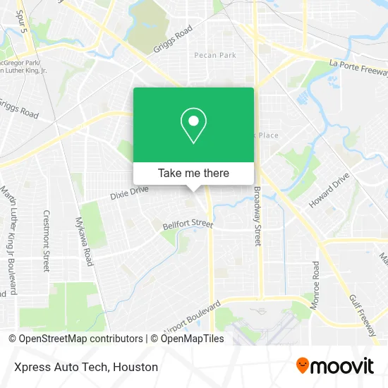 Xpress Auto Tech map