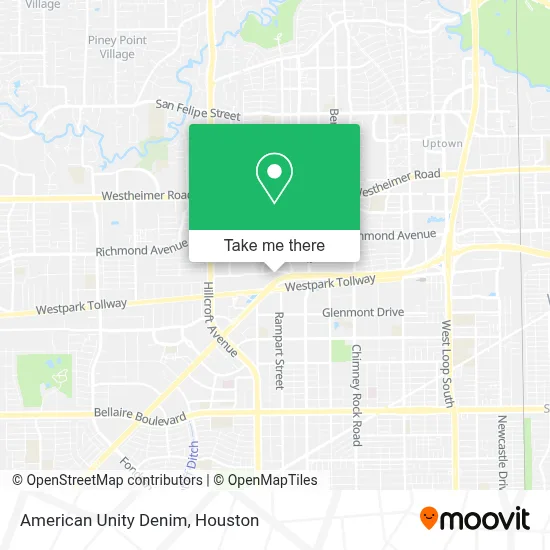 American Unity Denim map