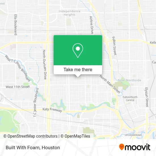 Built With Foam map